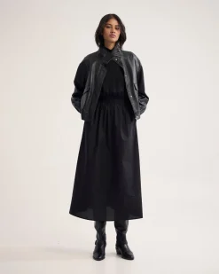 Esrealla High Collar Dress