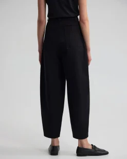 Etta Barrel Leg Cotton Pant
