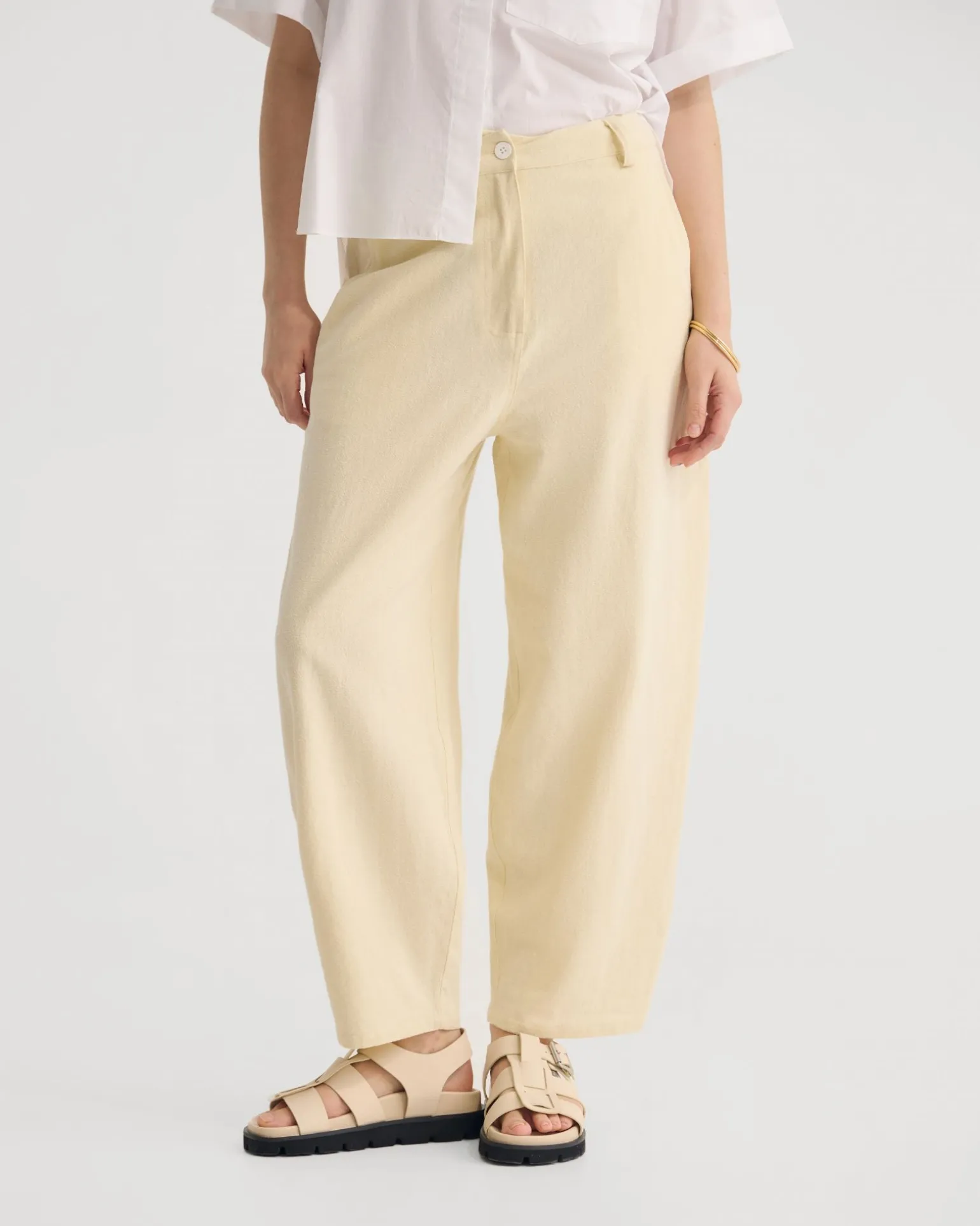 Etta Barrel Leg Pant