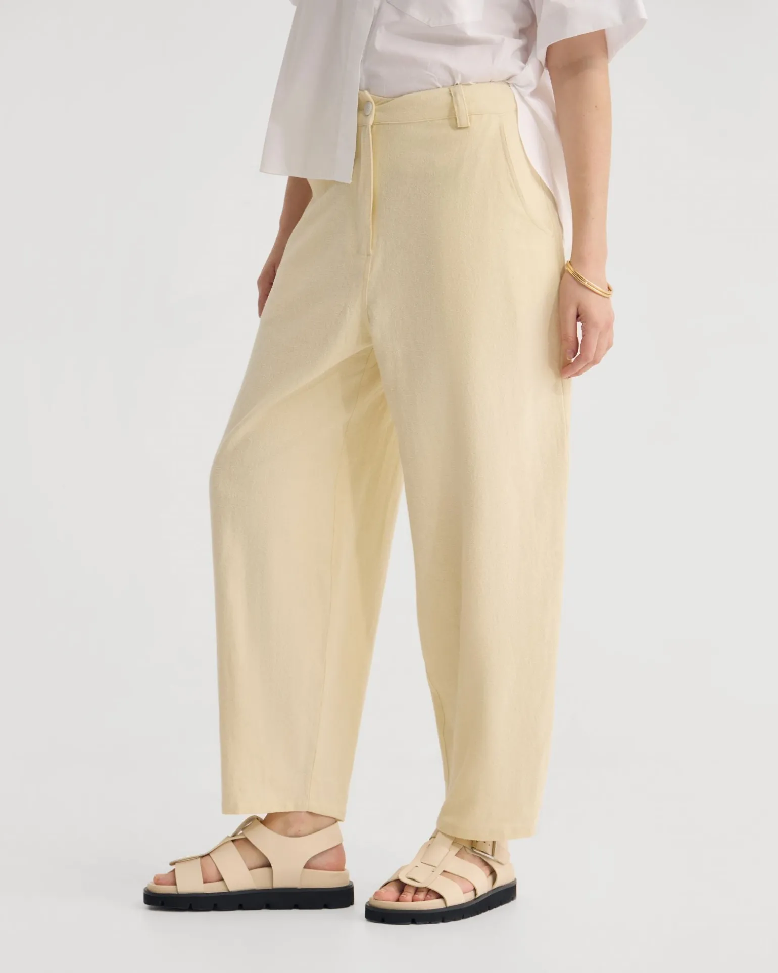 Etta Barrel Leg Pant