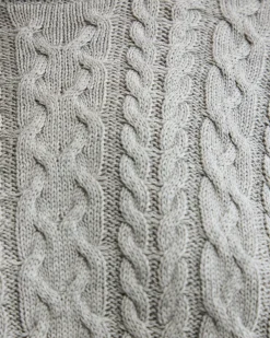 Evie Cable Knit Crew Neck
