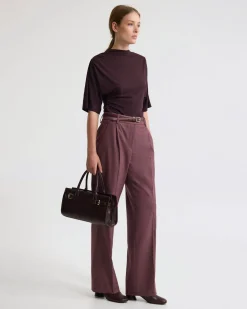 Evi Stretch Flannel Pant