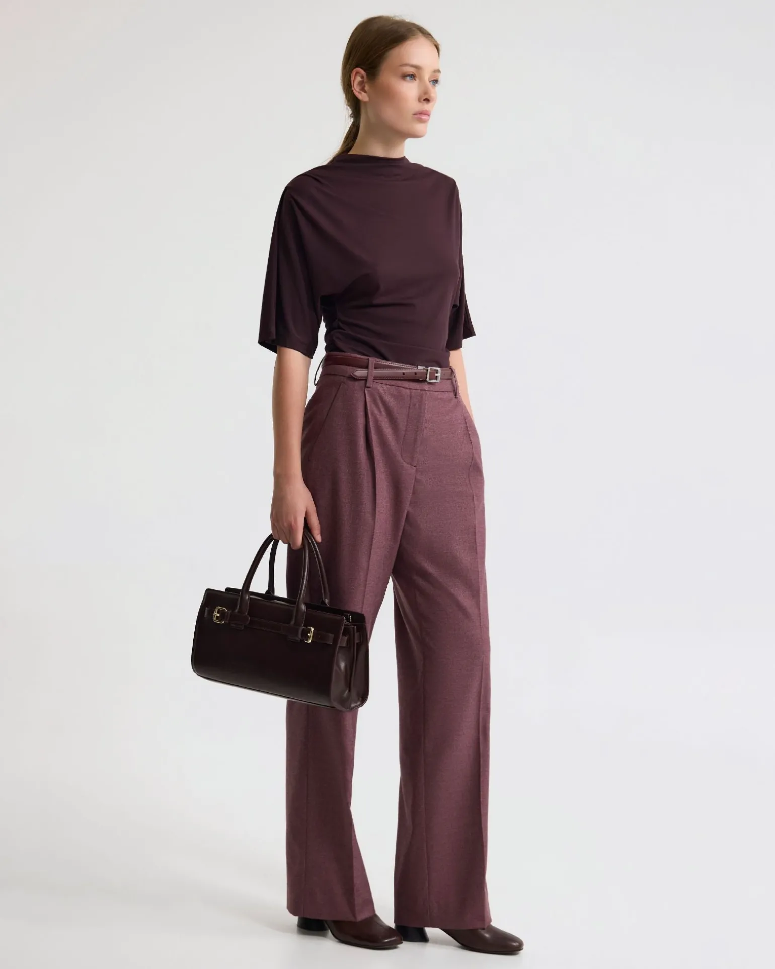 Evi Stretch Flannel Pant