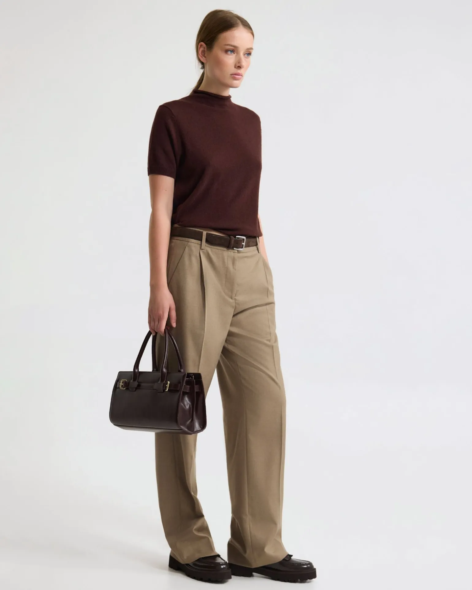 Evi Stretch Flannel Pant