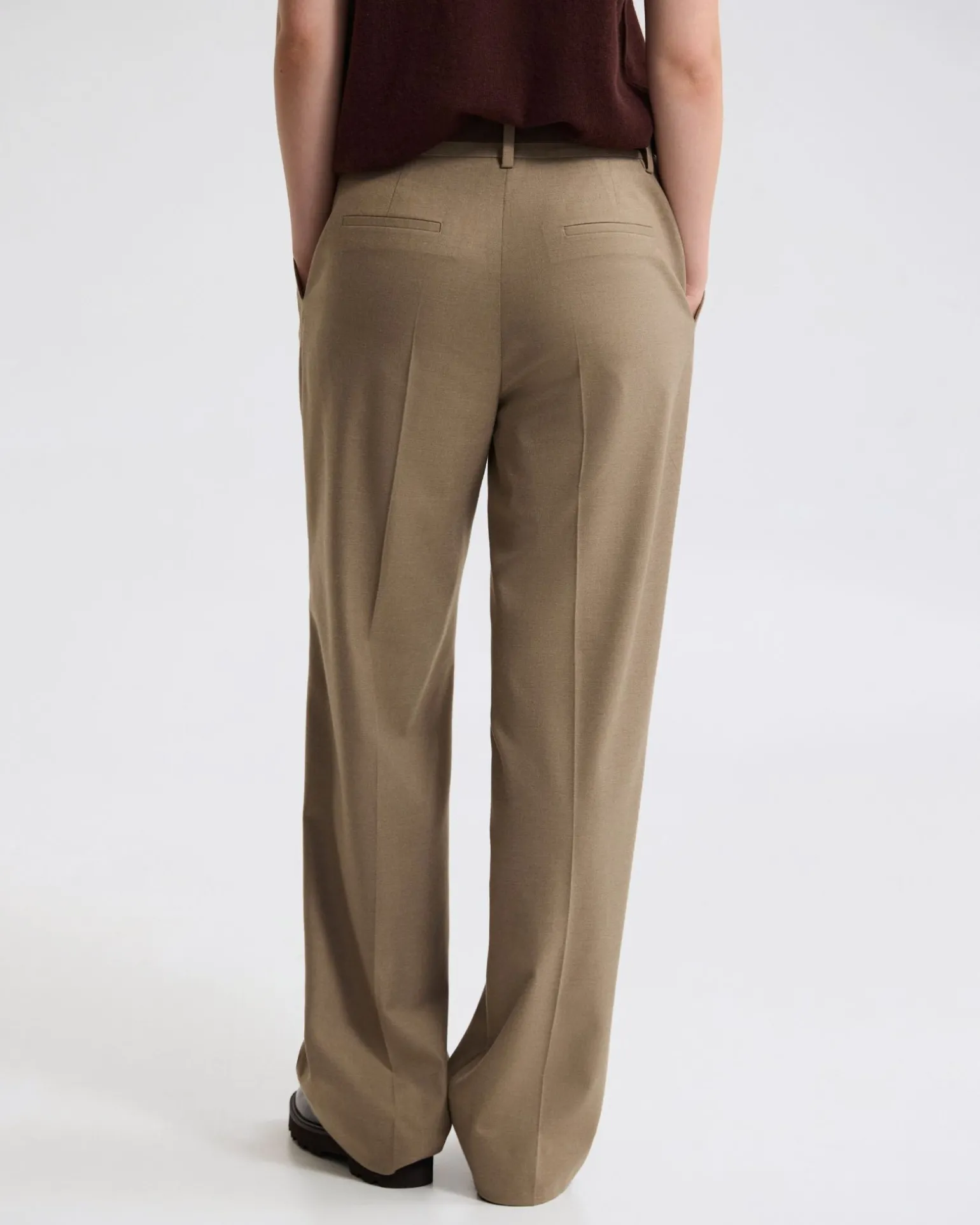 Evi Stretch Flannel Pant