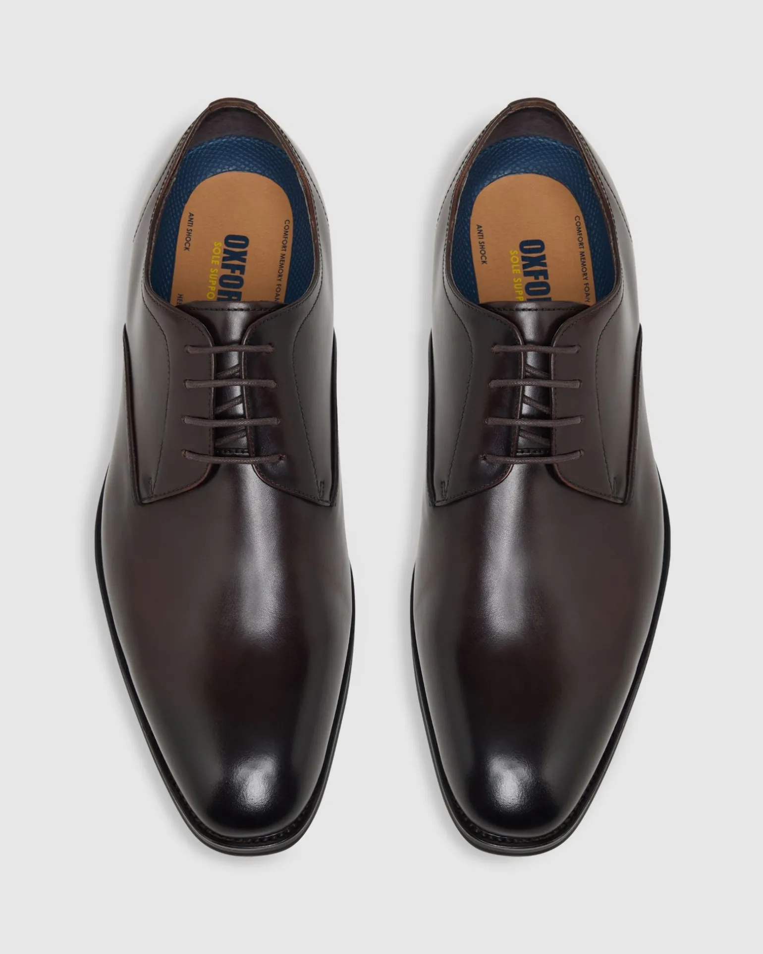 Ezra Lace Up Leather Derby Shoe