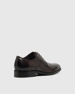 Ezra Lace Up Leather Derby Shoe