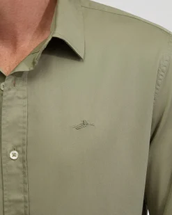Fergus Fine Twill Cotton Shirt