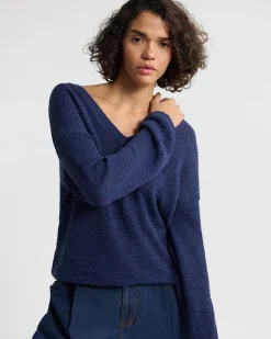 Fleur Chunky V-Neck Knit