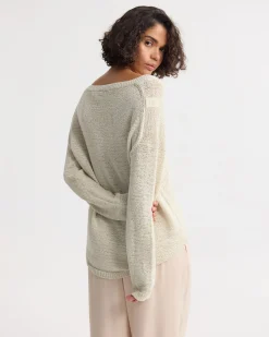 Fleur Chunky V-Neck Knit