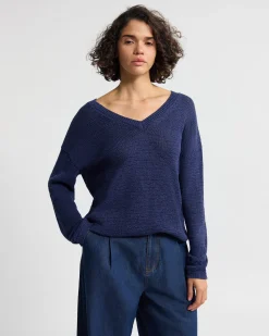 Fleur Chunky V-Neck Knit