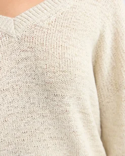 Fleur Chunky V-Neck Knit
