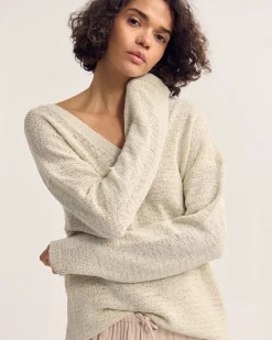 Fleur Chunky V-Neck Knit