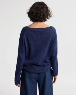 Fleur Chunky V-Neck Knit