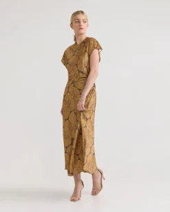 Fleur Printed Twill Dress