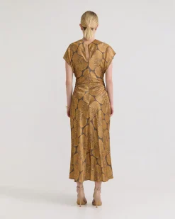 Fleur Printed Twill Dress