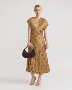 Fleur Printed Twill Dress
