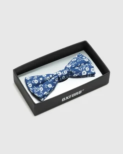 Floral Cotton Bow Tie