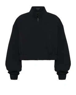Frankie Crop Bomber Jacket