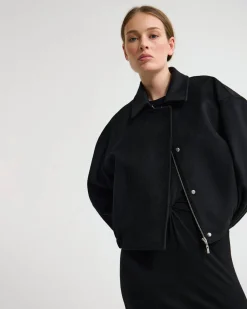 Freja Detatch Faux Fur Trim Jacket