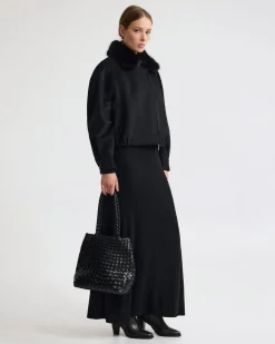 Freja Detatch Faux Fur Trim Jacket