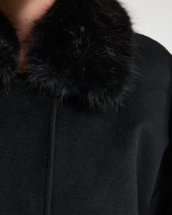 Freja Detatch Faux Fur Trim Jacket