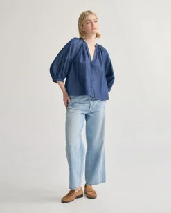 Freya Button Up Top