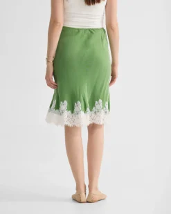 Frieda Lace Trim Skirt