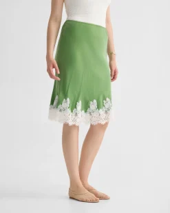 Frieda Lace Trim Skirt