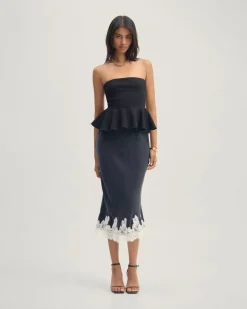 Frieda Lace Trim Skirt