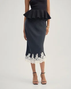 Frieda Lace Trim Skirt