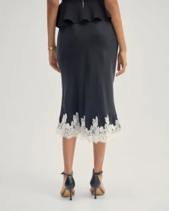 Frieda Lace Trim Skirt