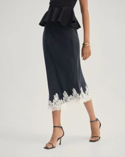 Frieda Lace Trim Skirt