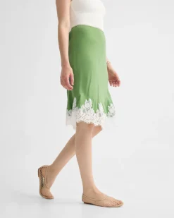 Frieda Lace Trim Skirt