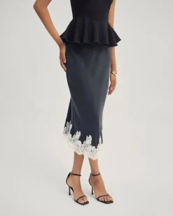Frieda Lace Trim Skirt