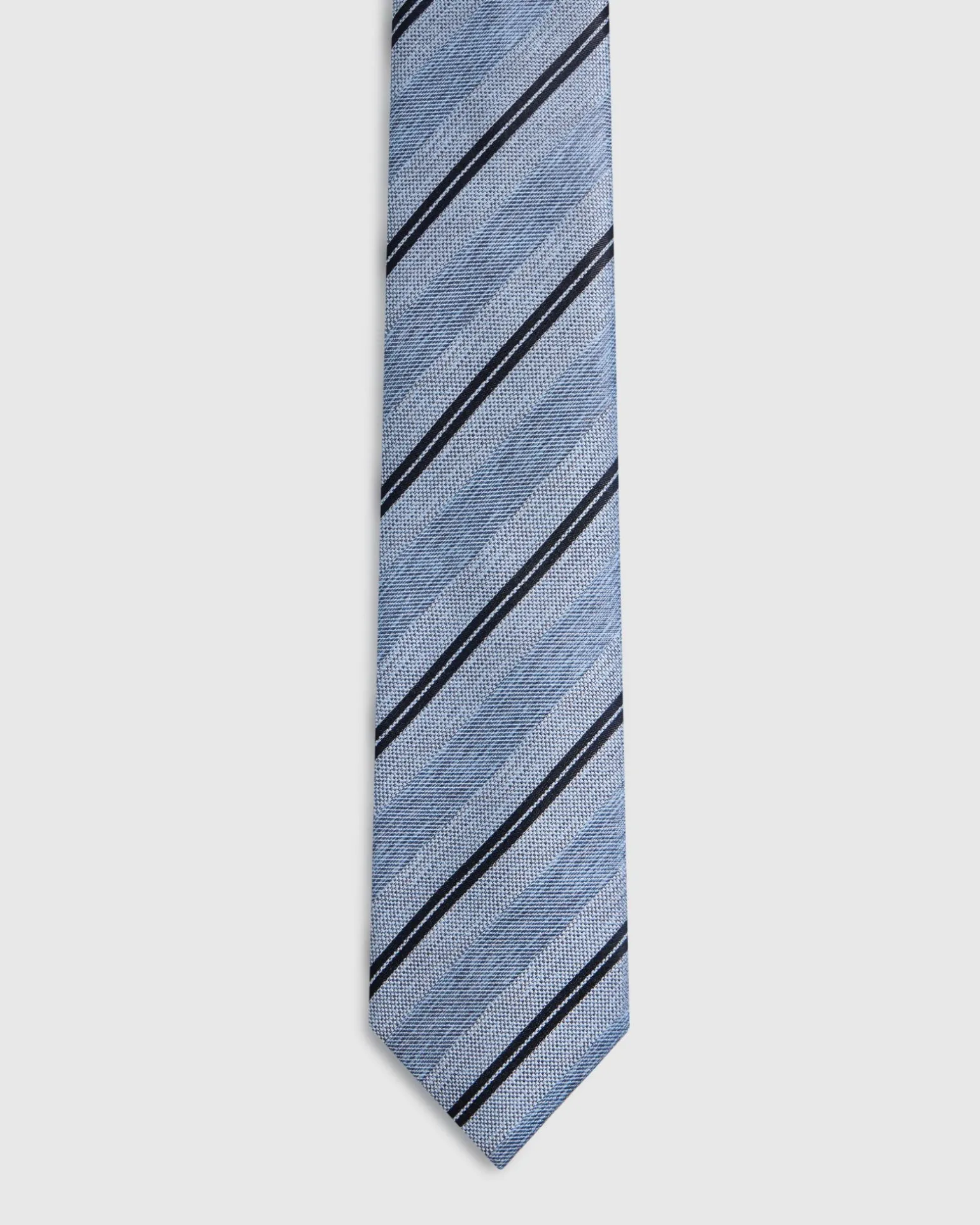 Gabriel Stripe 7Cm Silk Tie