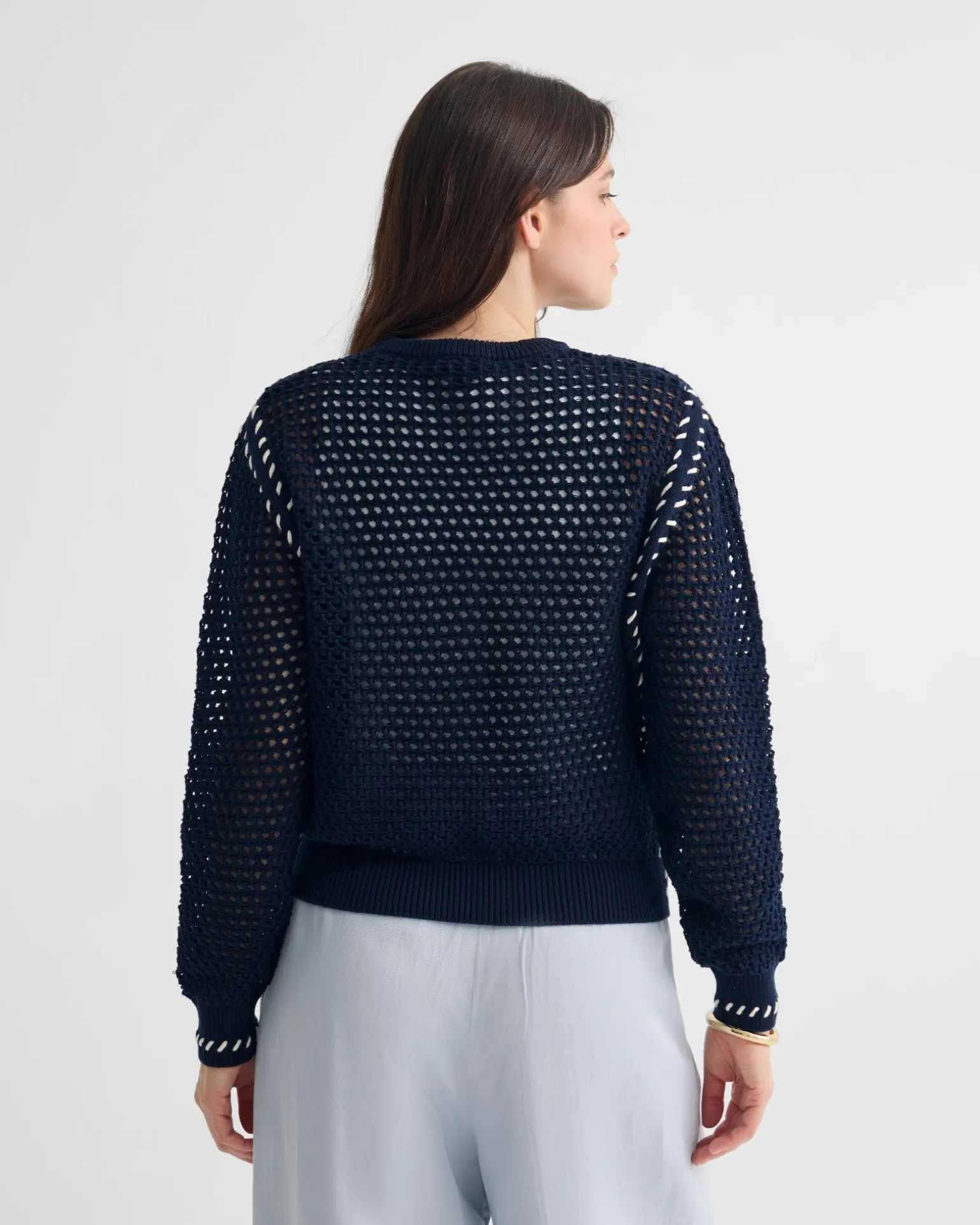 Gaby Cotton Crew Neck