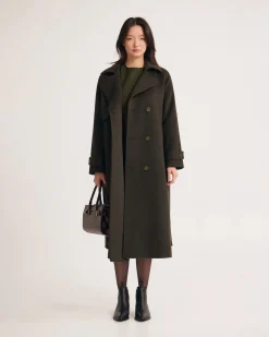 Gemma Wool Rich Trench Coat
