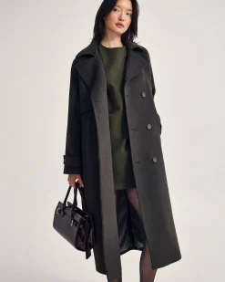 Gemma Wool Rich Trench Coat