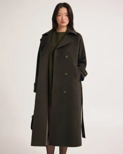 Gemma Wool Rich Trench Coat