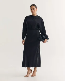 Georgina Cupro Dress