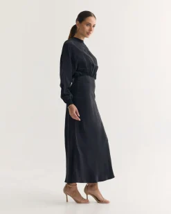 Georgina Cupro Dress