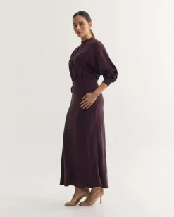 Georgina Cupro Dress