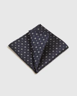 Geo Silk Pocket Square