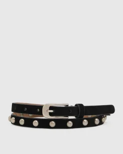 Gloria Skinny Stud Belt