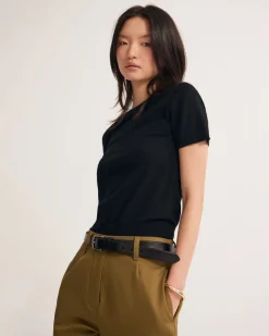 Grace Short Sleeve Merino Knit