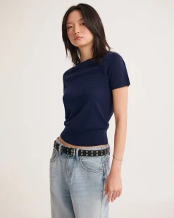 Grace Short Sleeve Merino Knit