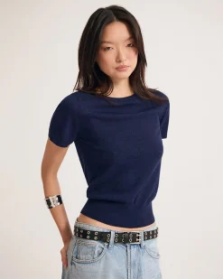 Grace Short Sleeve Merino Knit