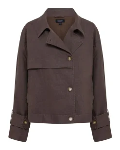 Griffin Linen Bomber