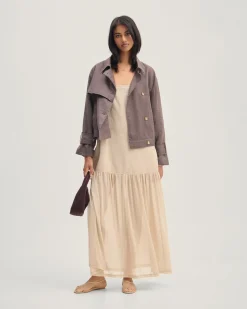 Griffin Linen Bomber